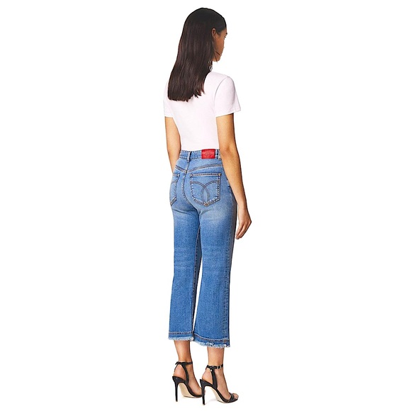 FIORUCCI Viva Cropped Kick Flare JEANS - Picture 8 of 8